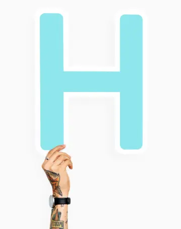 featured image of letter h
