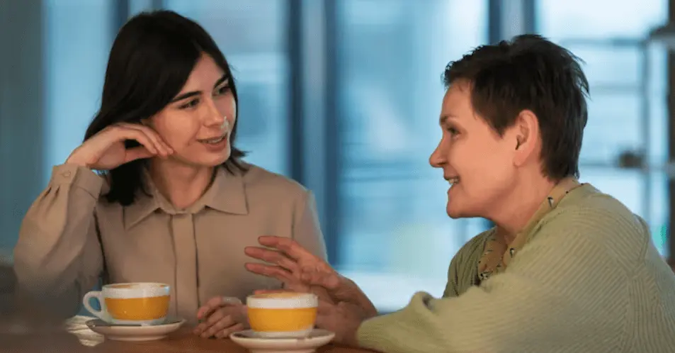 featured image of two people making a conversation using present perfect in passive voice