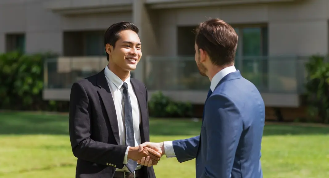 featured image of two guys saying how are you to each other