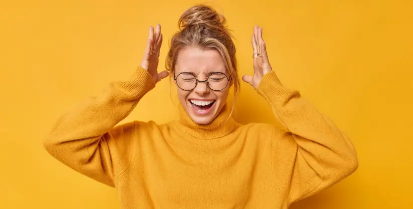 featured image of a woman showing emotion