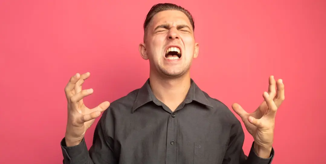 featured image of a man swearing in english